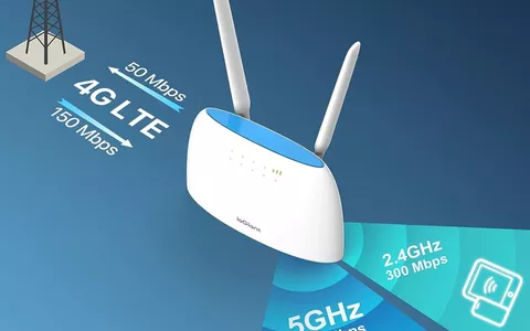 Router 4G LTE con SIM e porta LAN/WAN ad un prezzo INCREDIBILE su