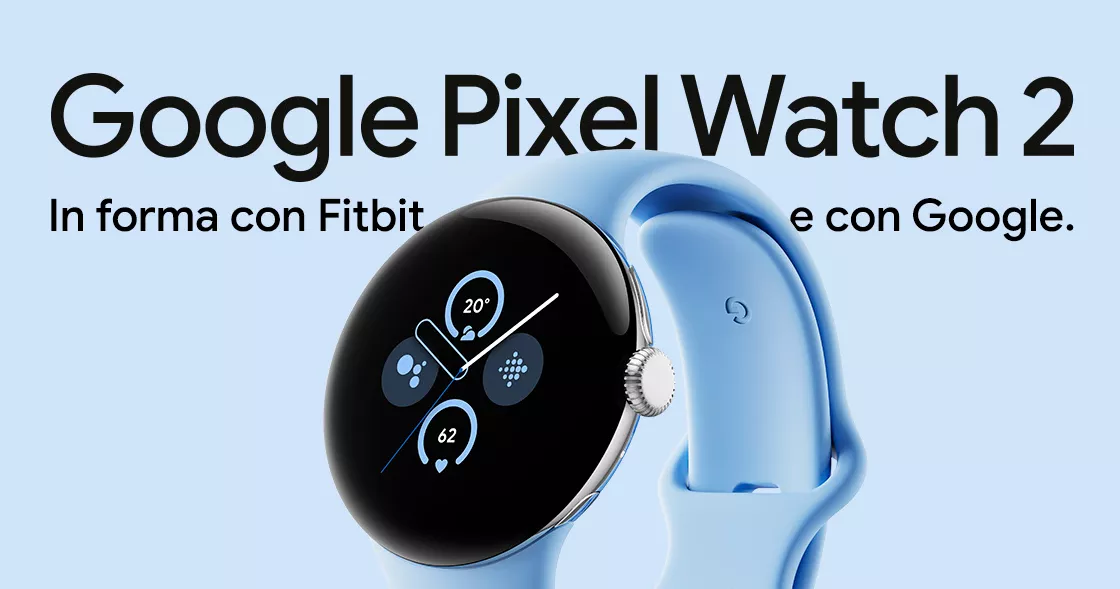 Sempre in forma con il Google Pixel Watch 2, oggi scontato di 120€