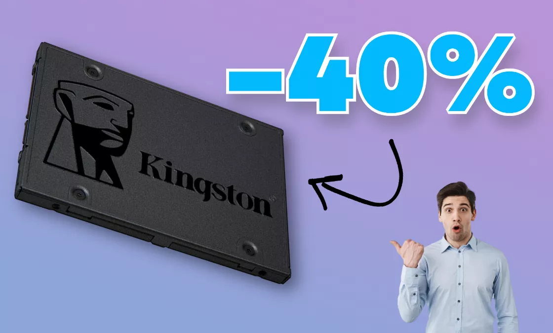 SSD Kingston 240GB, e il tuo computer rinasce: prezzo SBALORDITIVO su eBay