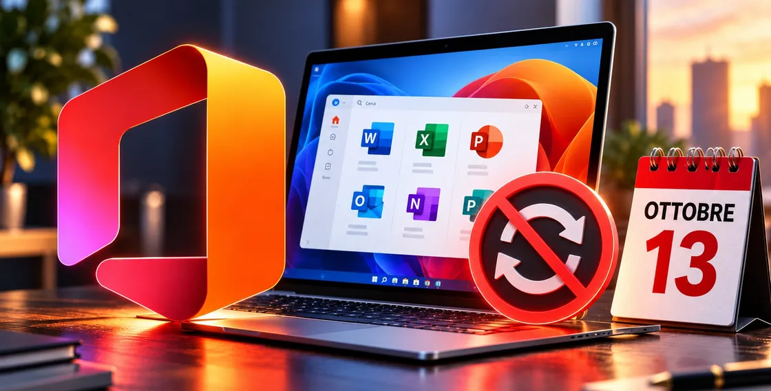Office 2021, stop agli aggiornamenti dal 13 ottobre: cosa fare adesso